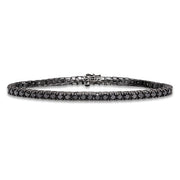 Black Diamond Tennis Bracelet